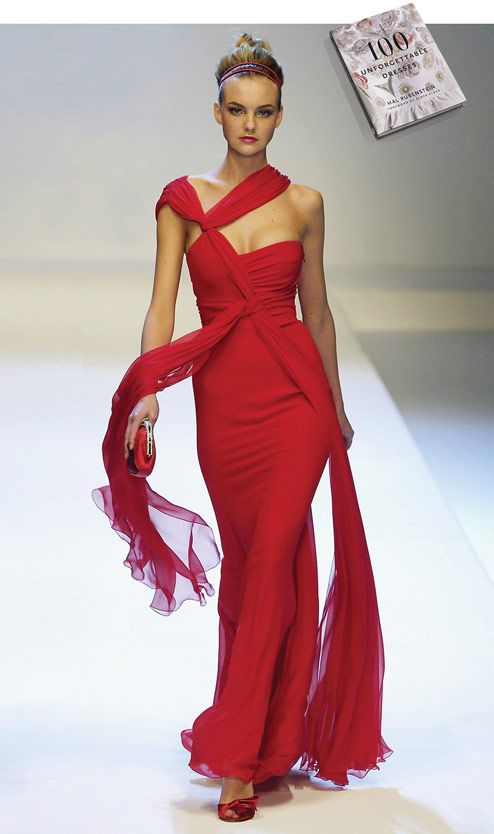 червена бална рокля