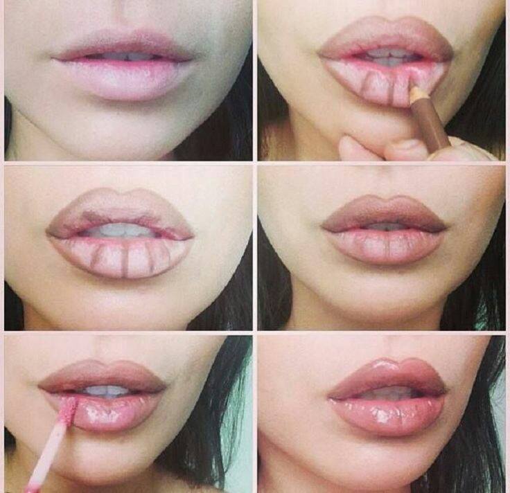 Как да си направим плътни устни